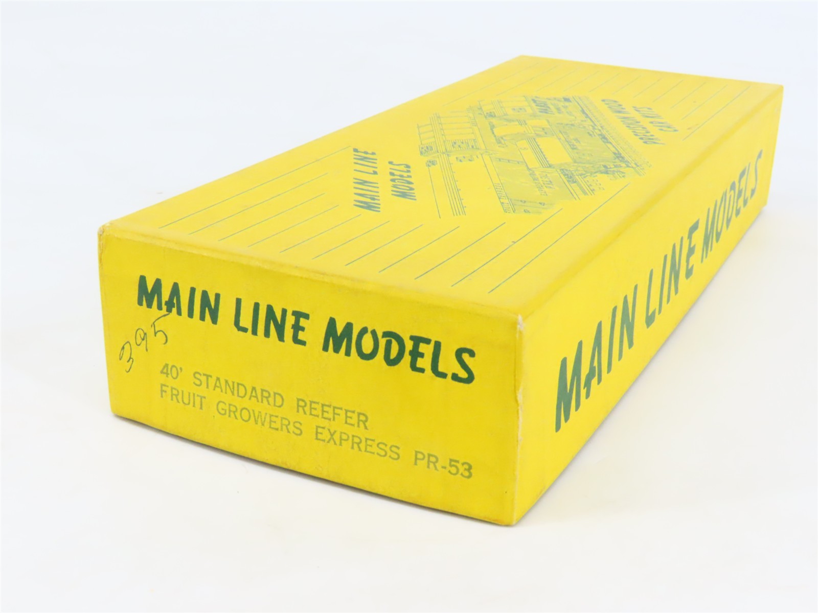 HO Scale Main Line Models Kit PR-53 FGEX Fruit Growers Express 40' Reefer #39506