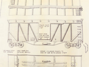 HO Scale Main Line Models Kit BC-6 CB&Q Burlington Route 40' Box Car #14076