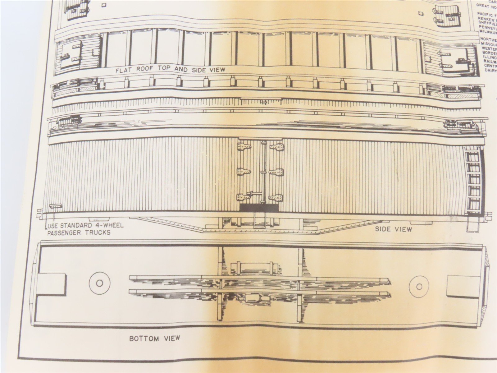 HO Scale Main Line Models Kit GN Great Northern Railway 50' Express Reefer #2026