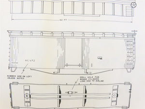 HO Scale Main Line Models Kit BC-19 GN Great Northern 42' Wood Box Car #51899