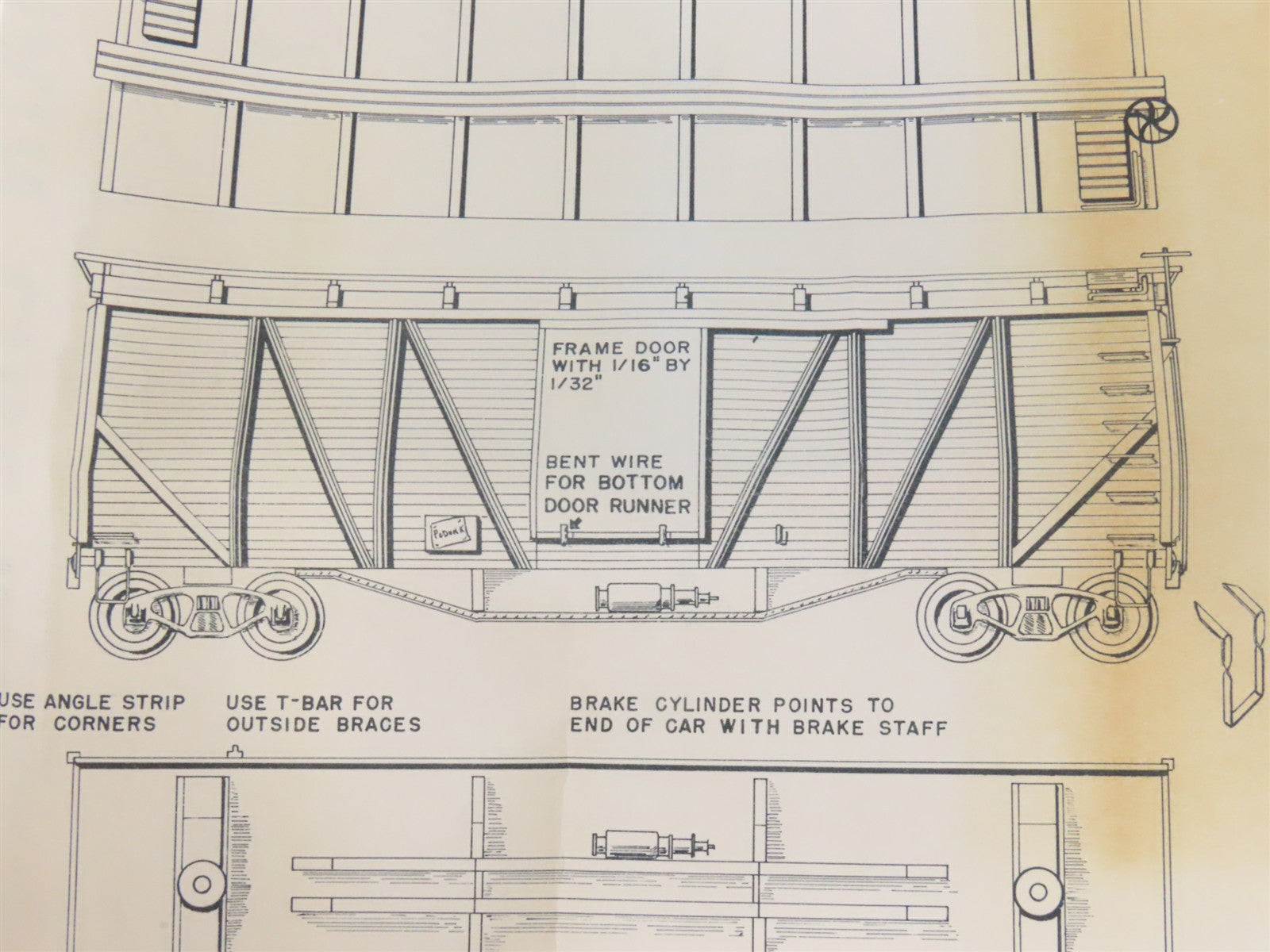 HO Scale Main Line Models Kit BC-5 C&IM 40' Box Car #82629 - Partially Assembled