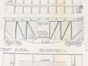 HO Scale Main Line Kit BC-50 MWR Muncie & Western Railroad 40' Box Car #1247
