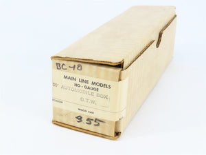 HO Scale Main Line Models Kit BC-10 GTW Grand Trunk Western 50' Box Car #917520