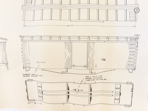 HO Scale Main Line Models Kit BC-3 UP Union Pacific Railroad 42' Box Car #443692