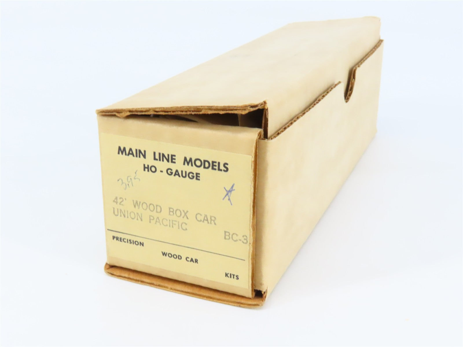 HO Scale Main Line Models Kit BC-3 UP Union Pacific Railroad 42' Box Car #443692