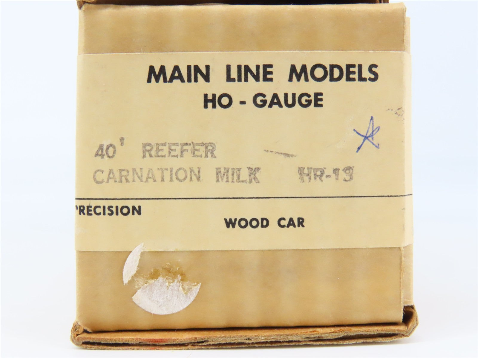 HO Scale Main Line Models Kit HR-13 URTC Carnation Milk 40' Reefer #23097