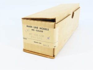 HO Scale Main Line Models Kit BC-3 MWR Ball Glass Jars 37' Box Car #1024