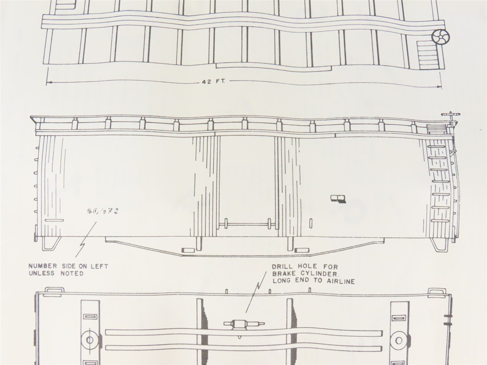HO Scale Main Line Models Kit SP Southern Pacific Railroad 42' Box Car #8461