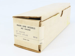 HO Scale Main Line Models Kit HR-8 Yakima Apples 36' Reefer #9203