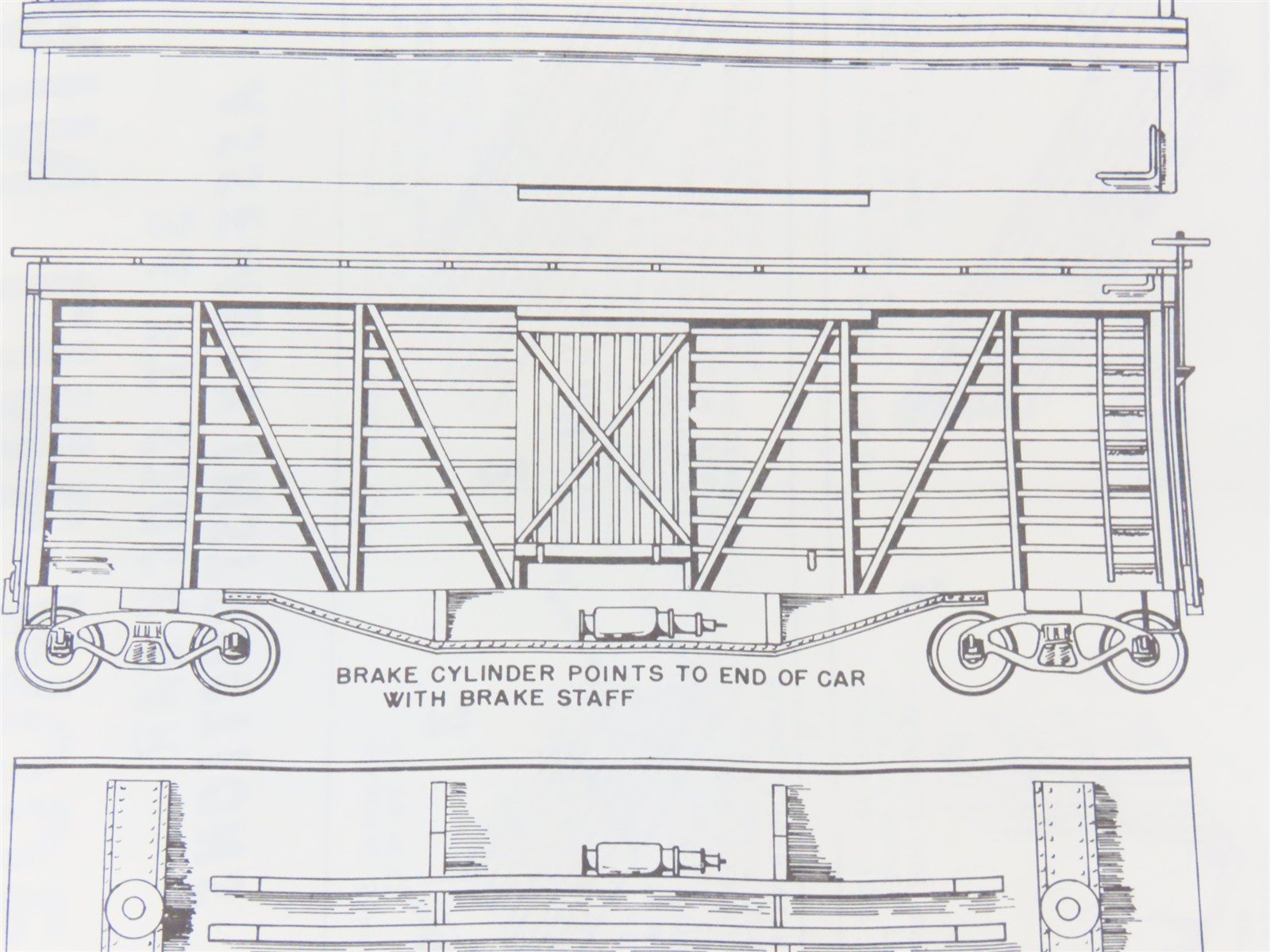 HO Scale Main Line Models Kit GN Great Northern Railway 36' Cattle Car
