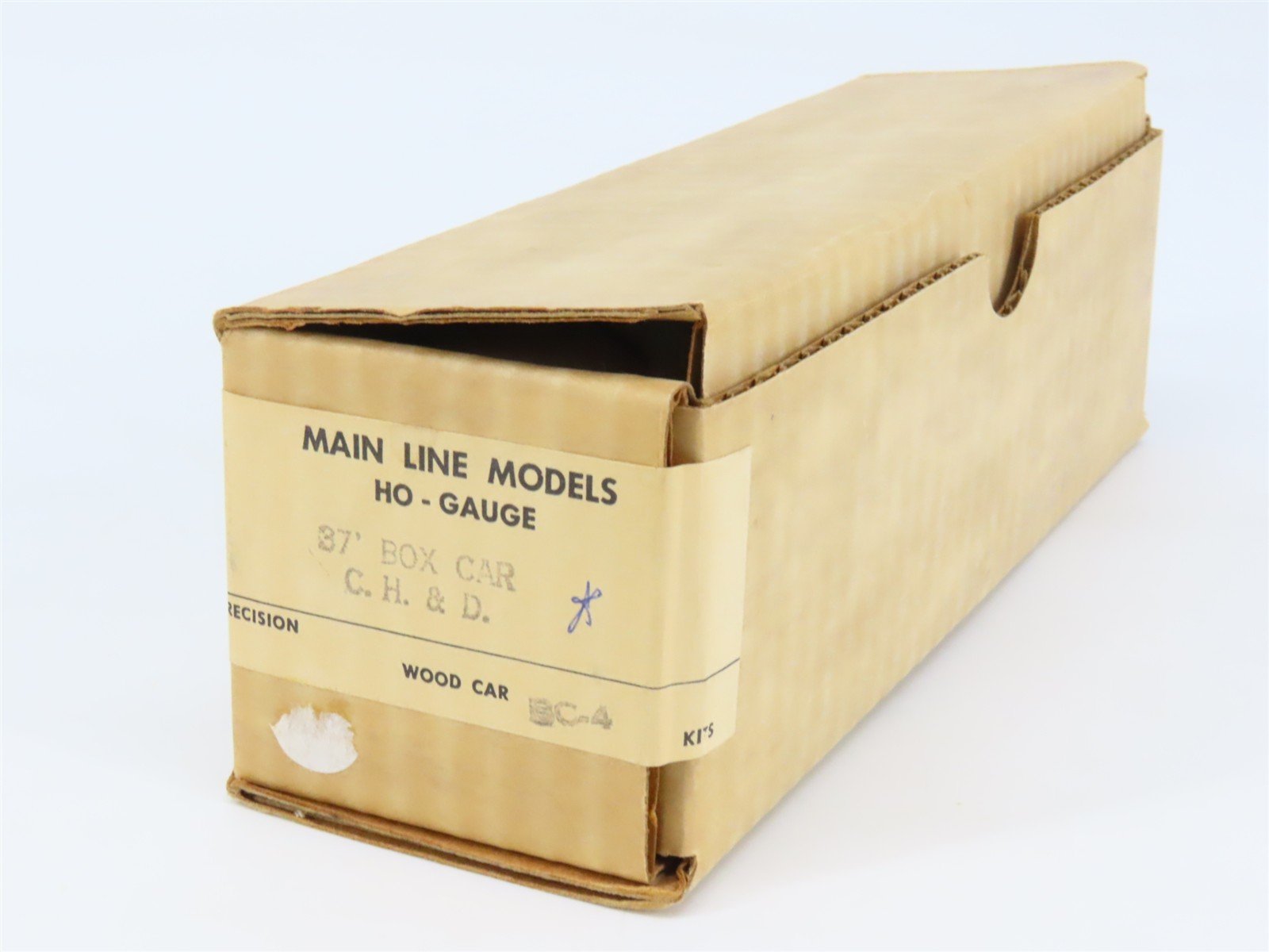 HO Main Line Models Kit BC-4 CH&D Cincinnati Hamilton & Dayton Box Car #48341