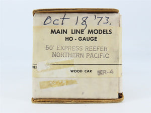 HO Scale Main Line Models Kit XR-4 NP Northern Pacific 50' Express Reefer #2200