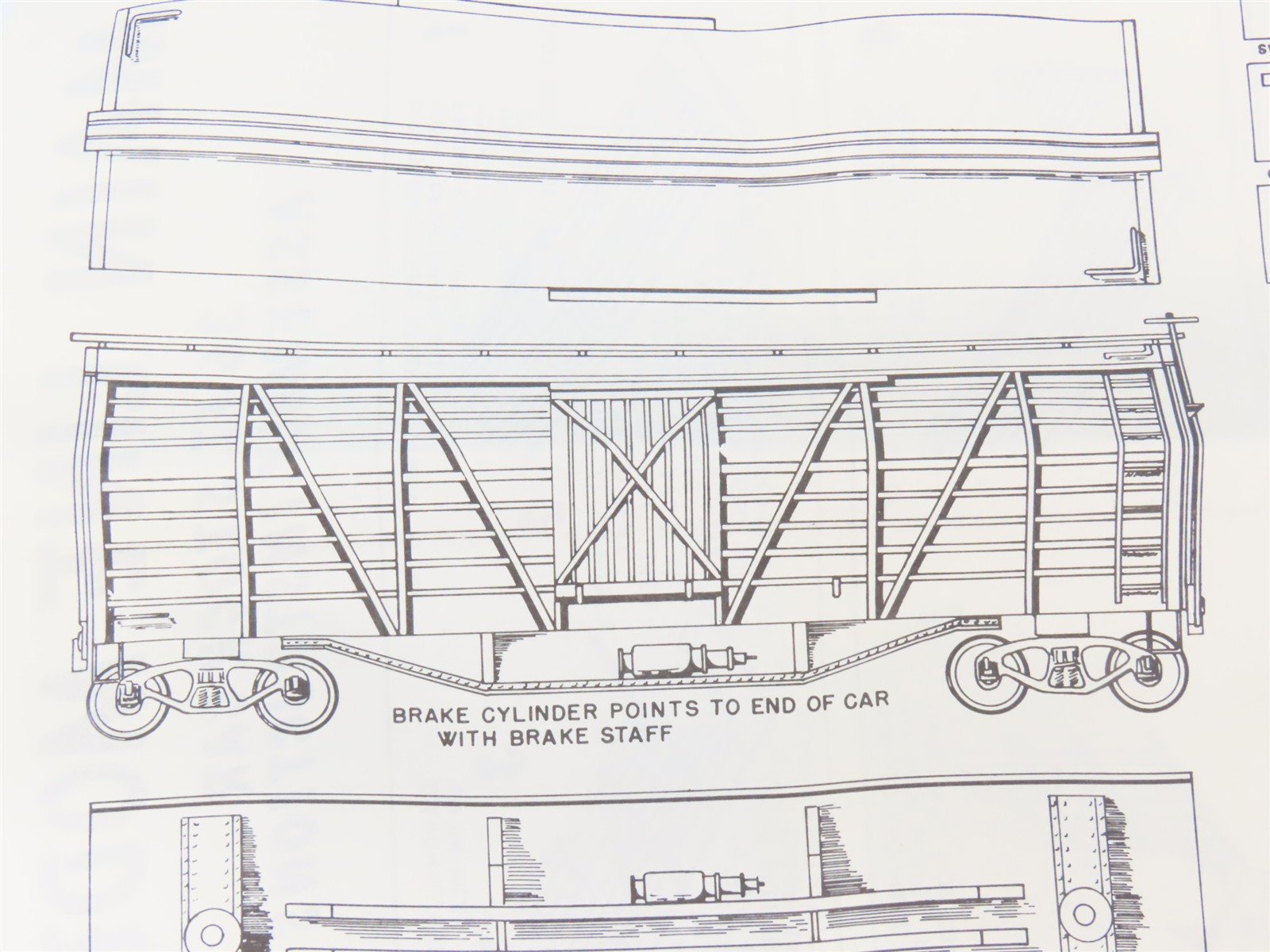 HO Scale Main Line Models Kit CC-17 ASX Armour Stock Express 36' Cattle Car #216