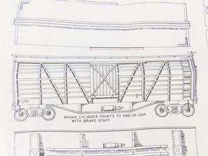 HO Scale Main Line Models Kit CC-17 ASX Armour Stock Express 36' Cattle Car #216