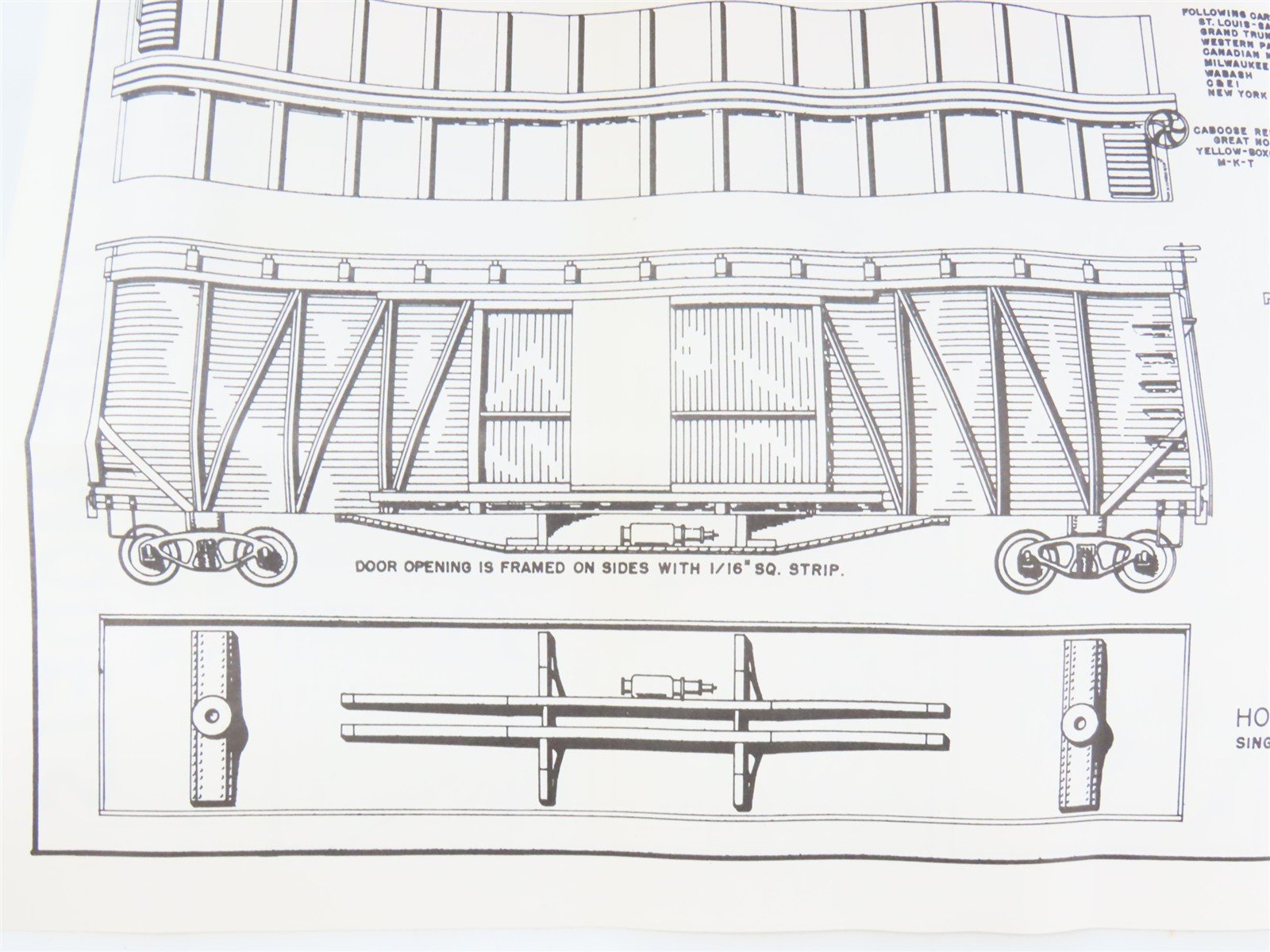 HO Scale Main Line Models Kit BC-9 M-K-T The Katy 50' Automobile Box Car #18810