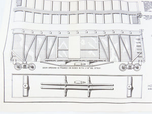 HO Scale Main Line Models Kit BC-9 M-K-T The Katy 50' Automobile Box Car #18810