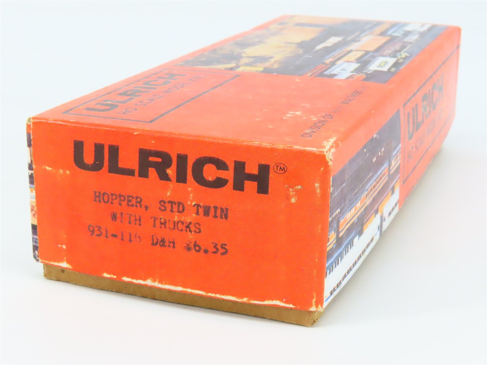 HO Scale Ulrich Kit 931-116 D&H Delaware & Hudson Railroad 2-Bay Hopper #4767