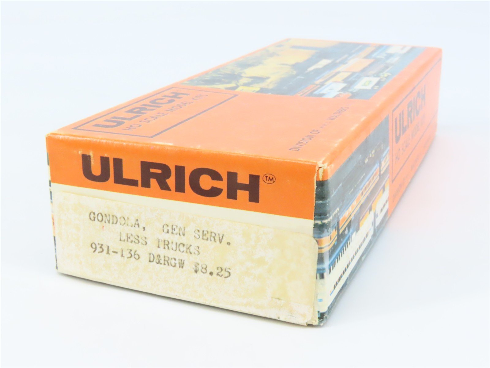 HO Scale Ulrich Kit 931-136 D&RGW Rio Grande Railroad Gondola #46593