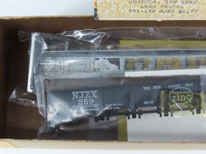 HO Scale Ulrich Kit 931-138 NJZX New Jersey Zinc Gondola #259