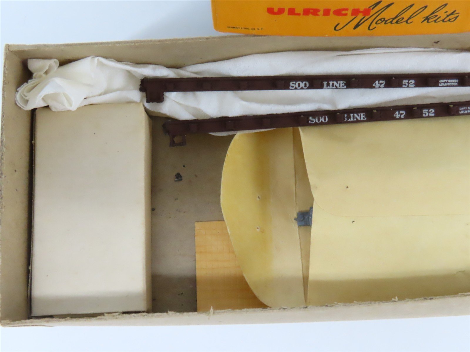 HO Scale Ulrich Kit No. 110 SOO Line Flat Car #4752
