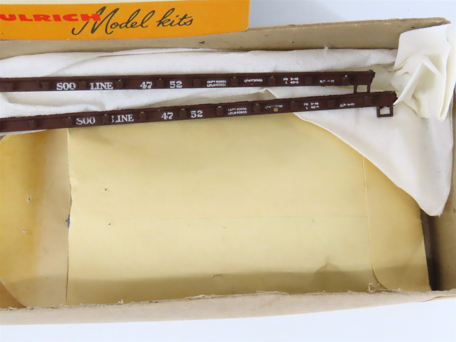 HO Scale Ulrich Kit No. 110 SOO Line Flat Car #4752