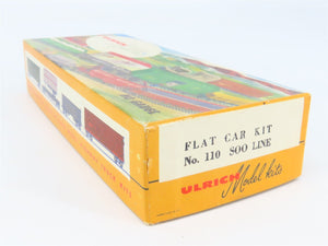 HO Scale Ulrich Kit No. 110 SOO Line Flat Car #4752