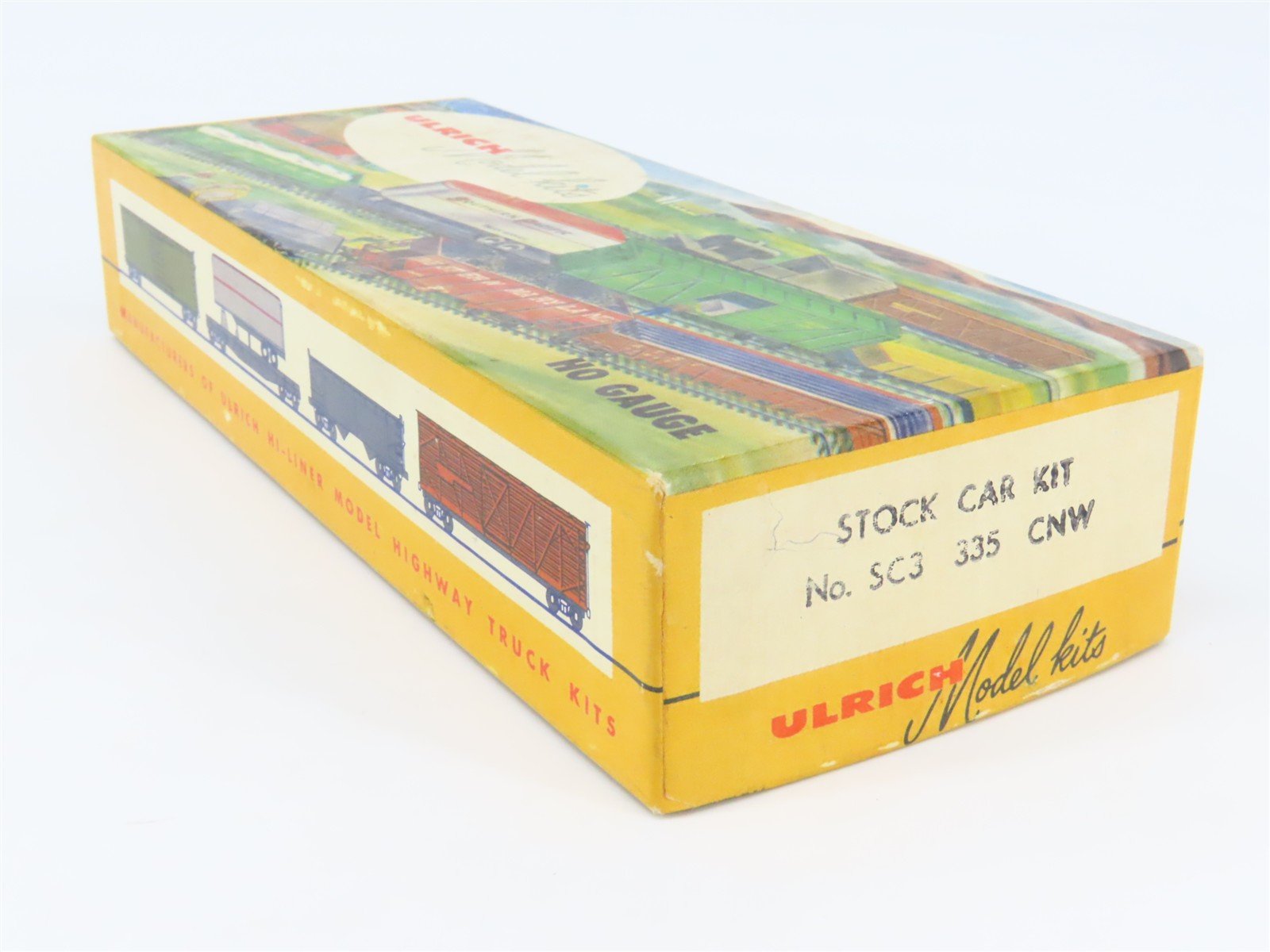 HO Scale Ulrich Kit No SC3 335 CNW Chicago North Western Stock Car #22877