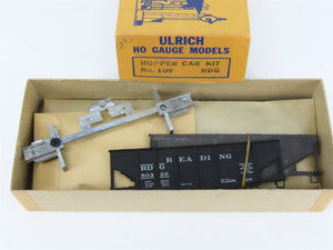 HO Scale Ulrich Kit No 109 RDG Reading 2-Bay Open Hopper #80326