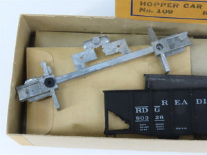 HO Scale Ulrich Kit No 109 RDG Reading 2-Bay Open Hopper #80326