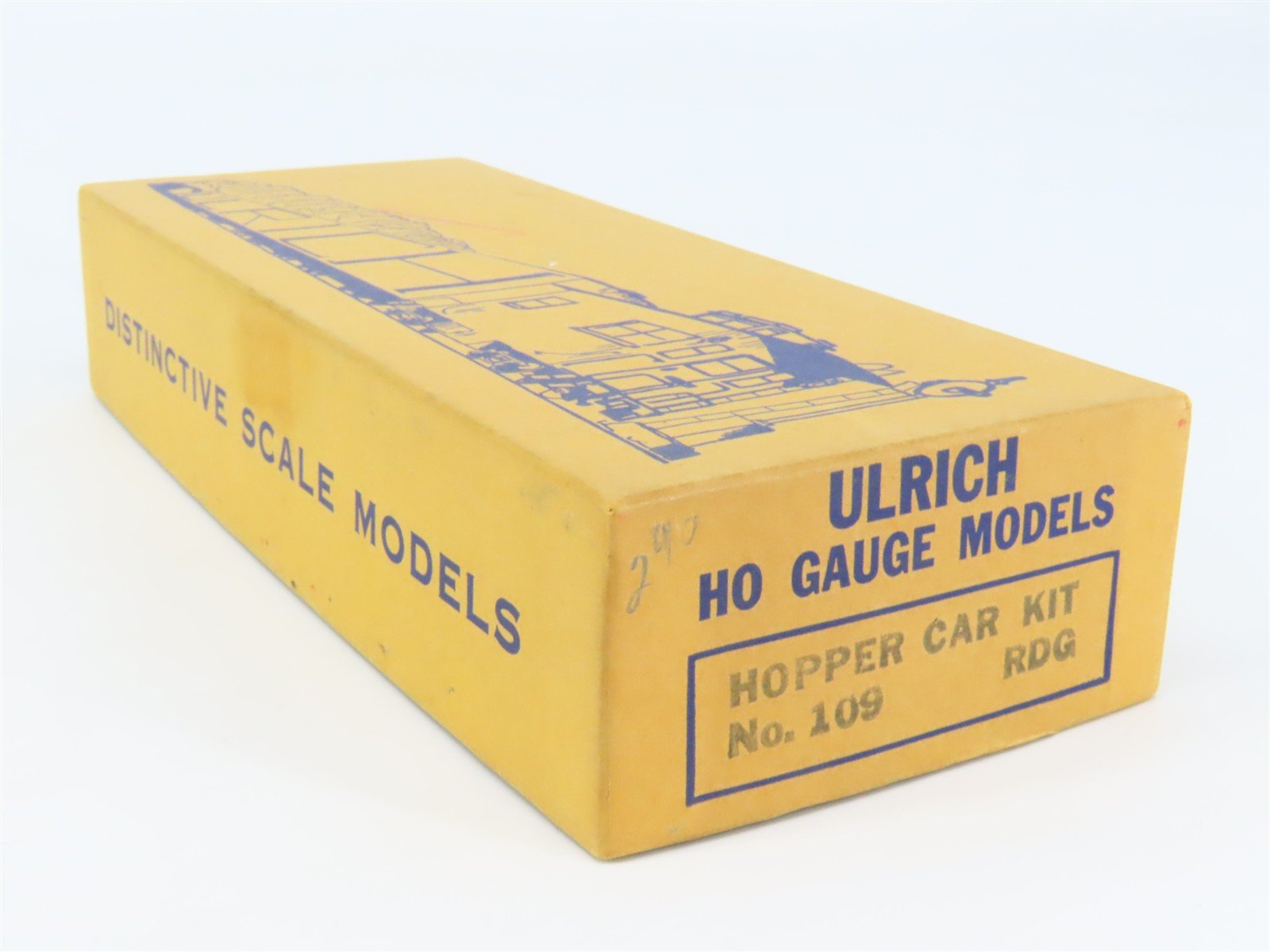 HO Scale Ulrich Kit No 109 RDG Reading 2-Bay Open Hopper #80326