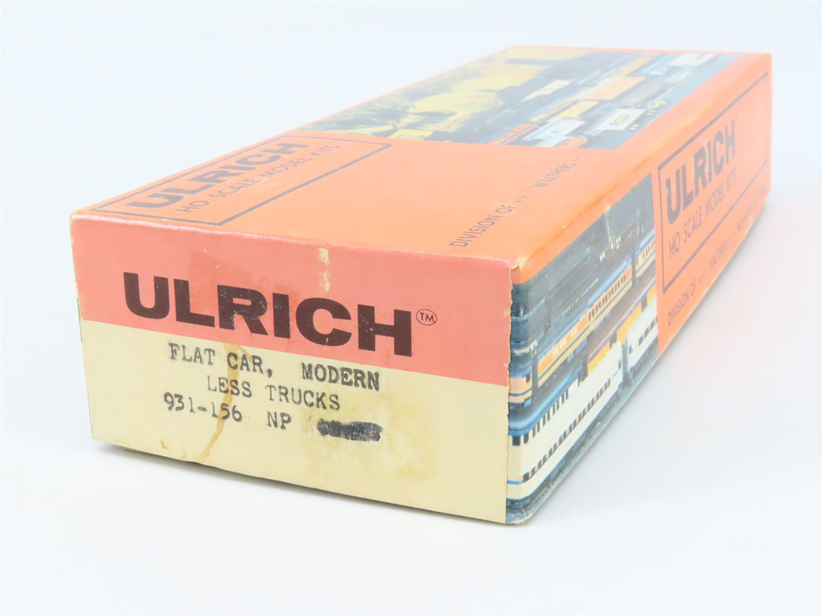 HO Scale Ulrich Kit 931-156 NP Northern Pacific Railroad Flat Car #67949