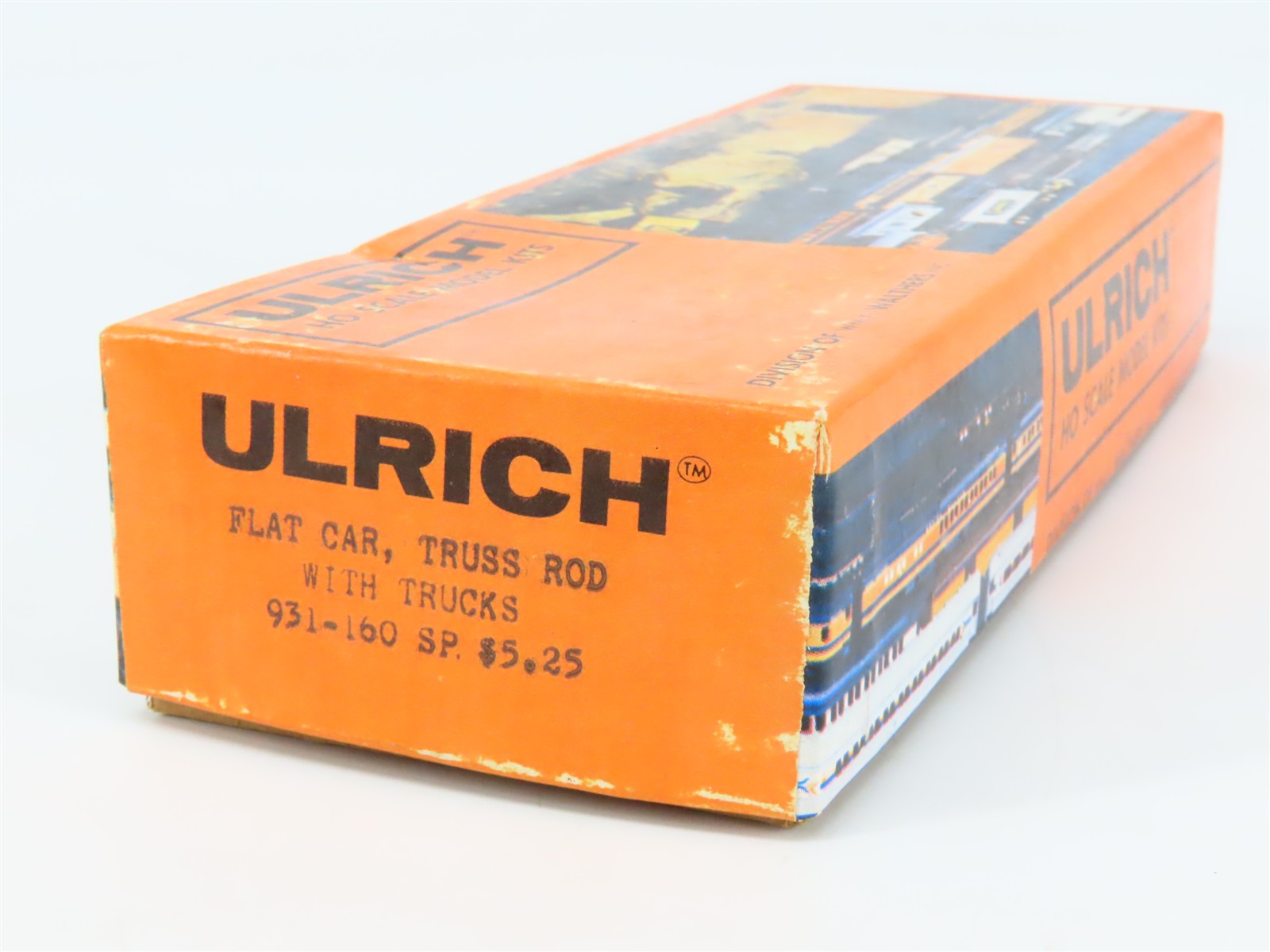 HO Scale Ulrich Kit 931-160 SP Southern Pacific Truss Rod Flat Car #43015
