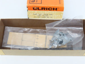 HO Scale Ulrich Kit 931-198 Undecorated Truss Rod Flat Car