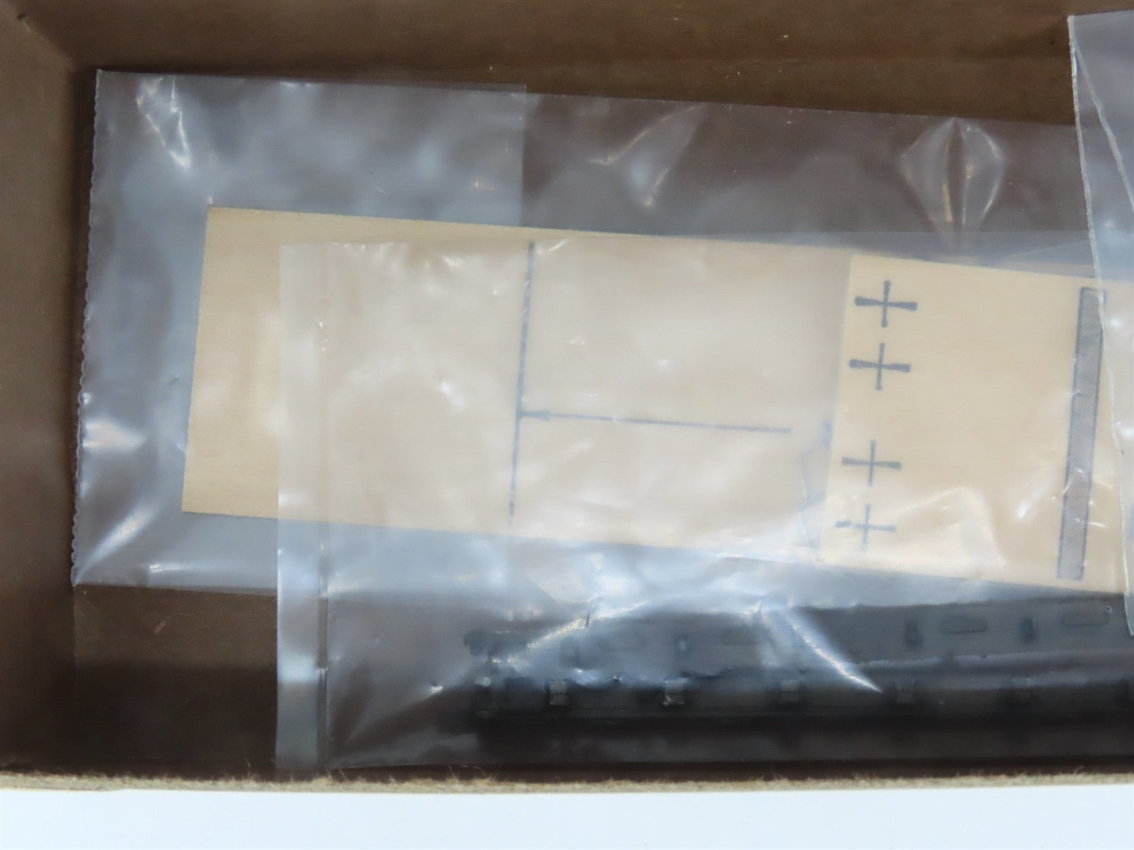HO Scale Ulrich Kit 931-198 Undecorated Truss Rod Flat Car