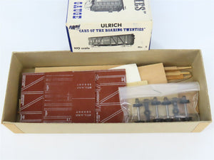 HO Scale Ulrich Kit No. 2 STL&SF Frisco Railroad Single Door Box Car #126887