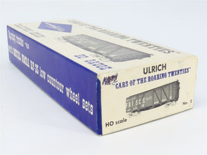 HO Scale Ulrich Kit No. 2 STL&SF Frisco Railroad Single Door Box Car #126887