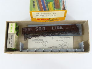 HO Scale Ulrich Kit No. GS6 335 SOO Line Gondola #8205