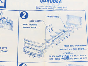 HO Scale Ulrich Kit No. GS6 335 SOO Line Gondola #8205