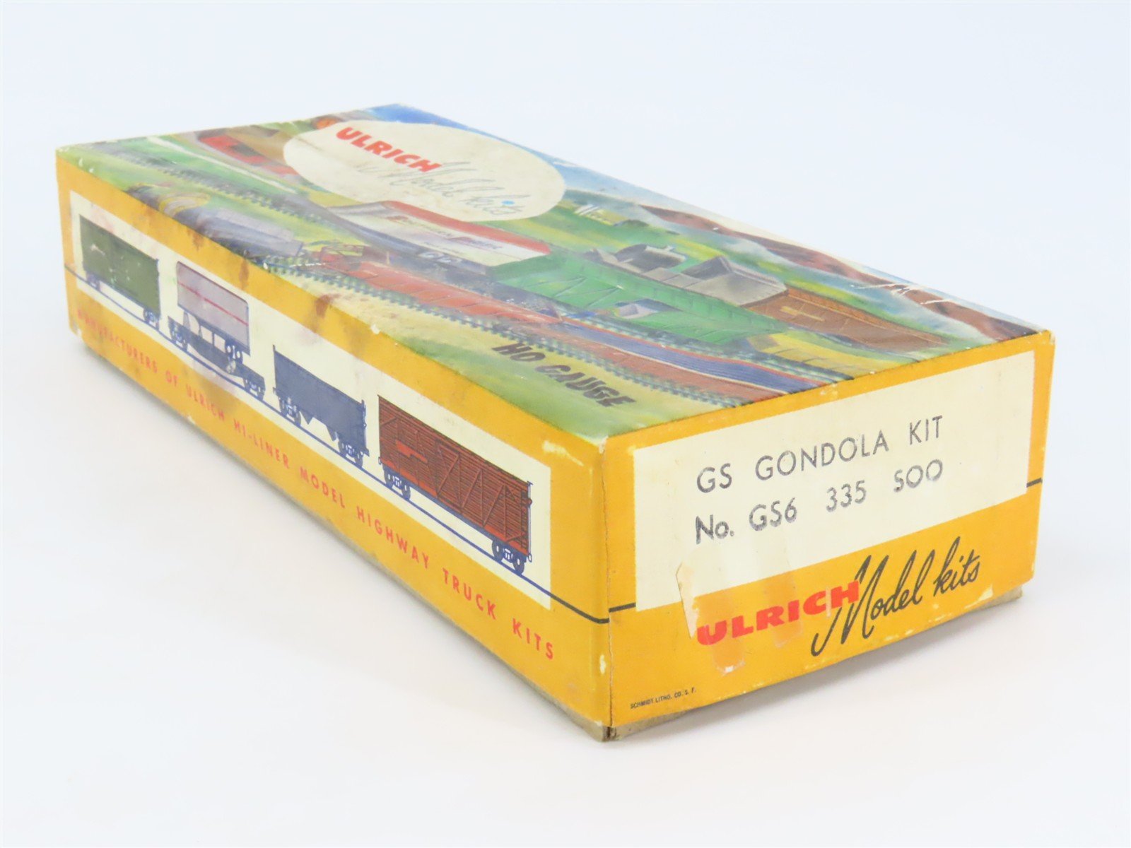 HO Scale Ulrich Kit No. GS6 335 SOO Line Gondola #8205