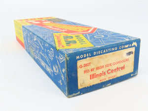 HO Scale Roundhouse Kit G-202T IC Illinois Central Railroad 40' Gondola #99188