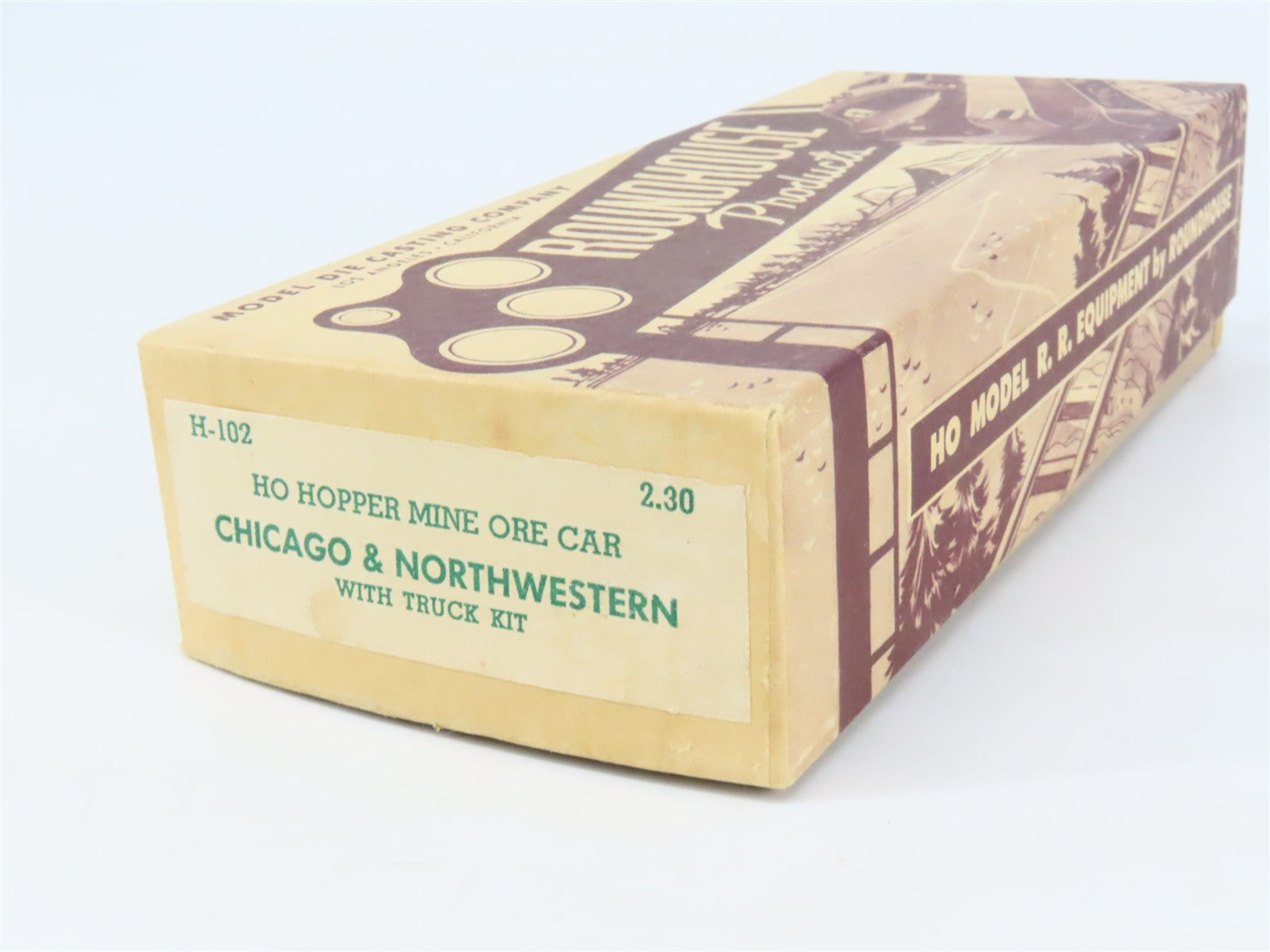 HO Scale Roundhouse Kit H-102 CNW Chicago & North Western Ore Car #121333