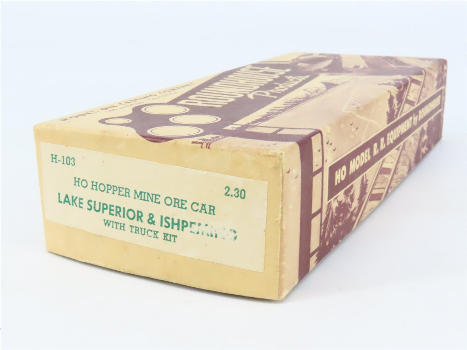 HO Scale Roundhouse Kit H-103 LS&I Lake Superior & Ishpeming Ore Car #7135
