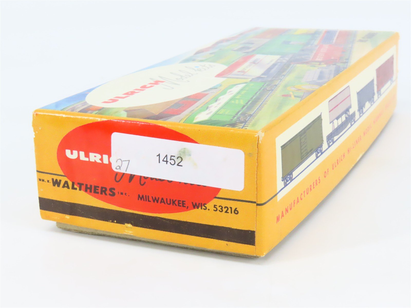 HO Scale Ulrich Kit ERIE Railroad 3-Bay Open Hopper #38756