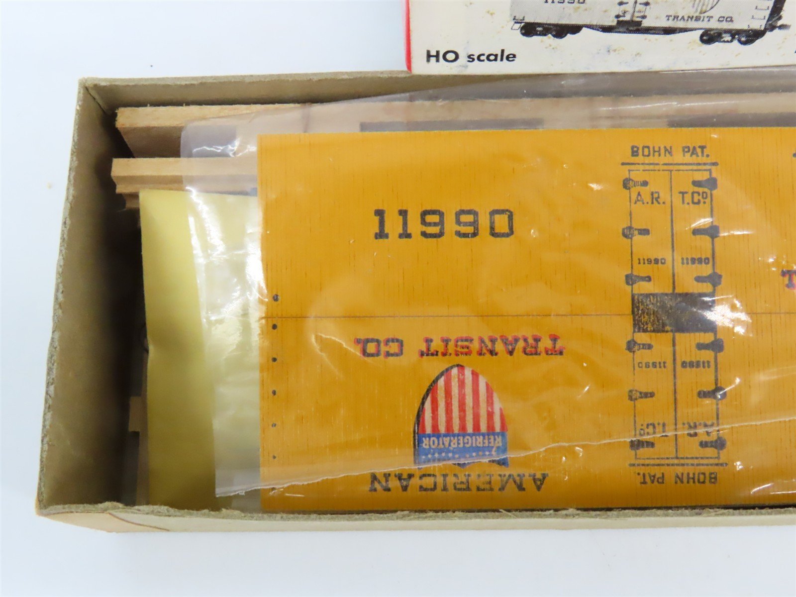 HO Scale Ulrich Kit No. 1 ARTCo American Transit Co Reefer #11990