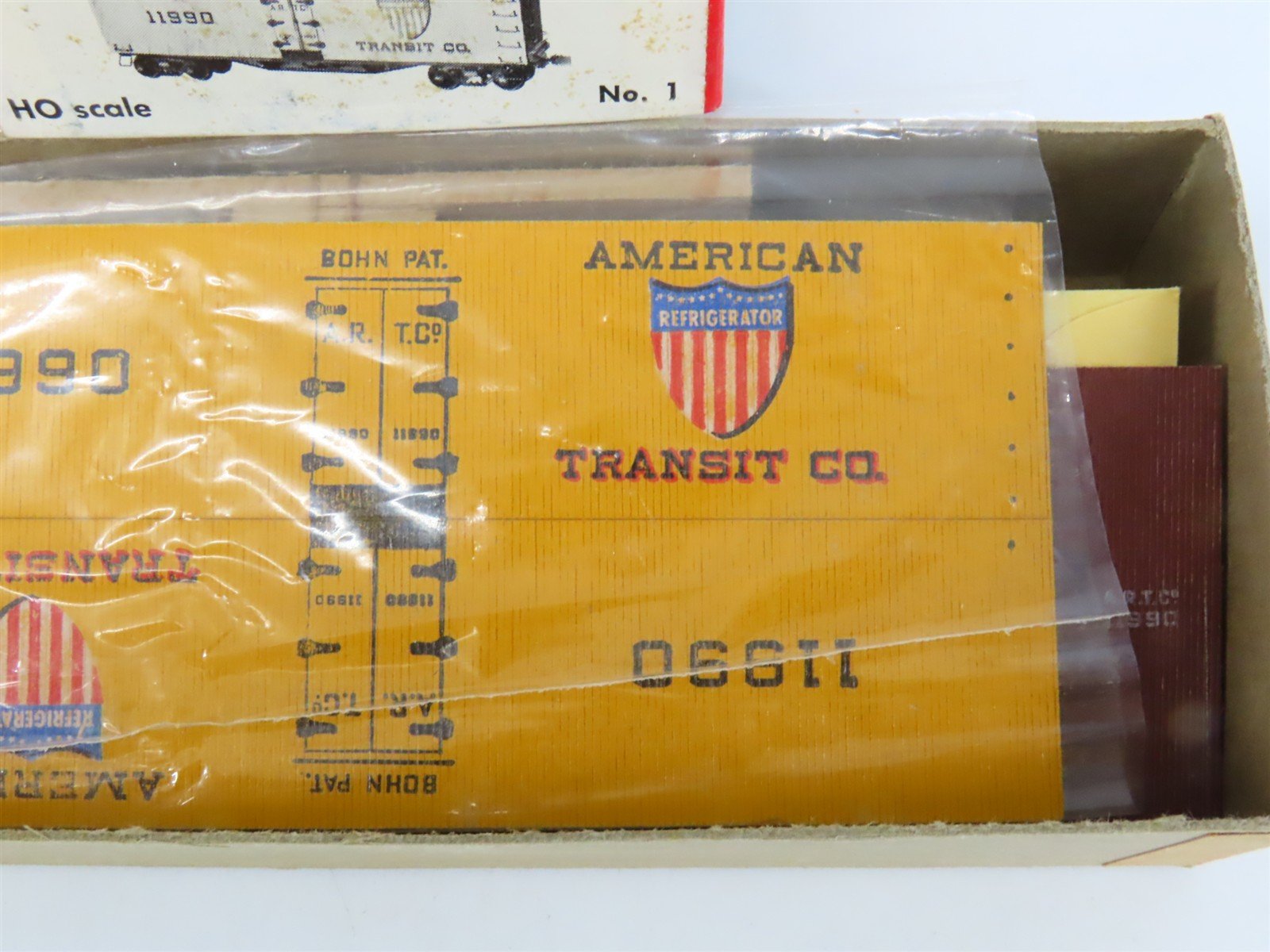HO Scale Ulrich Kit No. 1 ARTCo American Transit Co Reefer #11990