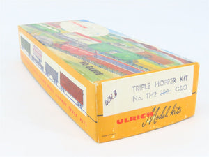 HO Scale Ulrich Kit No. TH2 350 C&O Chesapeake & Ohio 3-Bay Hopper #98567