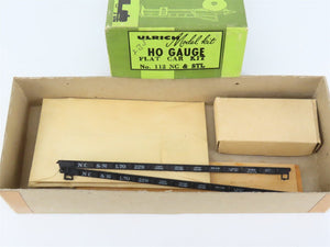 HO Ulrich Kit No. 112 NC&StL Nashville Chattanooga & St Louis Flat Car #70229