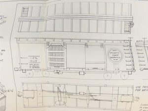 HO Ambroid Kit K-3 ACL Atlantic Coast Line Watermelon Ventilated Box Car #17199