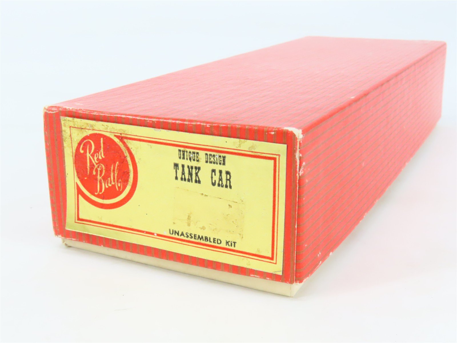 HO Scale REDBALL Kit Unpainted Pickle Tank Car