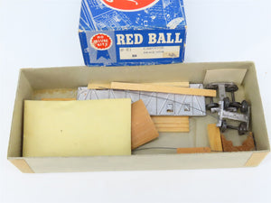 HO Scale REDBALL Kit No. 107 Unpainted Brace Side Caboose